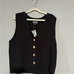 Black Women's Vest